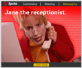 Jane i receptionen, bild 1