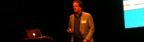 Marc Borgers på konferensen Email Marketing Evolved (foto: Magnus Nilsson)