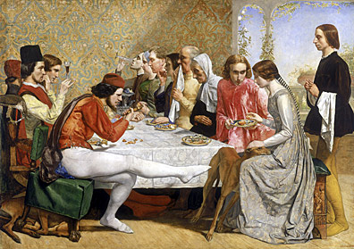 John Everett Millais: Isabella (Foto: Lady Lever Art Gallery)